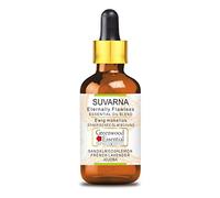 Greenwood Essential Suvarna Fair & Flawless Mélange d'huiles essentielles de bois de santal, de lavande française et de citron dans de l'huile de jojoba 50 ml