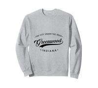 Greenwood Indiana in City Under The Trees pour Homme et Femme Sweatshirt