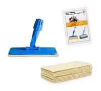 Greenwood Soft Sheep Pad Holder Pro avec 10 tampons en laine - pour re-huiler parquet, marbre, granit - Tampons de polissage GlamUp Oil - sans manche