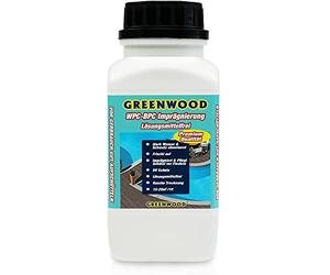 Greenwood - Traitement imperméabilisant Premium pour bois composite sans couleur - transparent 750 ml #0L - sans solvant - sans émanation - convient pour les animaux domestiques - biologique