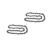 Greenworks Pack de 2 chaînes de tronçonneuse pour barre de 4 pouces (10 cm) - 26 maillons d'entraînement - chaîne à faible recul, compatible avec la mini-tronçonneuse Greenworks G24MCS10.