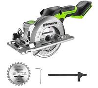 Greenworks 24V Brushless 4-1/2" Compact Circular Saw (6,500 RPM). Tool Only