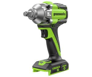 Greenworks 24V Cordless brushless sans brosse 500Nm Boulonneuse sans fil sans batterie USB-C et chargeur IW5500