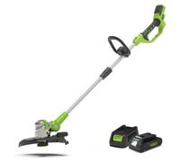 GREENWORKS Coupe-bordures electrique G24LT30MK2 - 24 V - 1 batterie + 1 chargeur - Vert Greenworks Tool