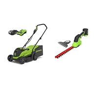 Greenworks 24V Tondeuse sans balais , cisaille, avec batterie/chargeur 2Ah