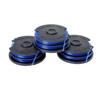 Greenworks . 29242 Lot de 3 bobines de Rechange pour débroussailleuse Double Ligne 065"