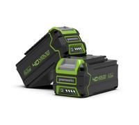 Greenworks 40V Pack de 2 batteries 4Ah