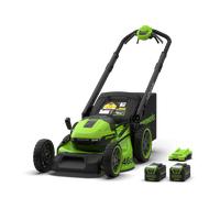 Greenworks 40V Tondeuse 46cm Autotractée Gen. II - 2x Batteries 4Ah