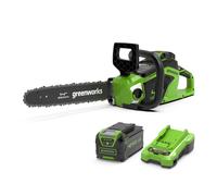 Greenworks 40V Tronçonneuse 35cm 1,5 kW - Batterie 4Ah