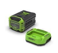 Greenworks 60V Kit de Démarrage Batterie 4Ah + Chargeur