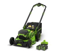 Greenworks 60V Tondeuse 53cm Autotractée - 2x Batteries 5Ah