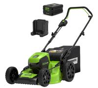 Greenworks 60V tondeuse sans fil 46 cm set Å'adaptateur + batterie 4Ah
