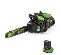 Greenworks 60V Tronçonneuse 40cm - Batterie 4Ah