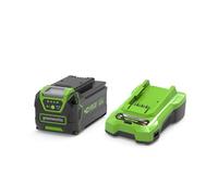 Greenworks Batterie 40V 4Ah + Chargeur universel 2A GSK40B4 – Compatible série 40V