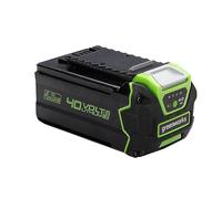 Greenworks Batterie 40V - Puissante Batterie Lithium-Ion 4Ah pour Outils de Jardin et Électriques 40V Greenworks, Charge Rapide, Contrôle de la Charge par LED à 3 Niveaux, Garantie 2 Ans - G40B4