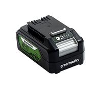 Greenworks Batterie G24B4 (batterie puissante rechargeable Li-Ion 24 V 4,0 Ah adaptée à tous les appareils de la série 24 V Greenworks Tools)