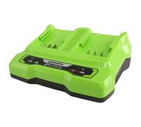Greenworks Chargeur À Double Fente 24 V 2 A