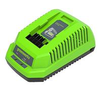 Greenworks chargeur rapide de batterie Greenworks Tools G40C (Li-Ion 40 V 4A 60 min temps de charge batterie 2Ah pour tous les appareils et batteries de la série 40 V Greenworks Tools)
