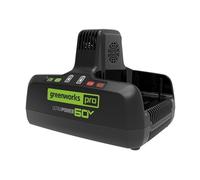 Greenworks Chargeur Rapide Pro 60 V 10 A Double Port