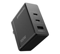 Greenworks Chargeur USB-C 100 W Chargeur Rapide PPS, Bloc d'alimentation Compact pour MacBook Pro/Air, iPad Pro, Galaxy S24/23, iPhone, Pixels,Garantie 3 Ans,AP100EA
