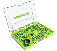 Greenworks Embouts de perçage et de vissage (60 pièces, set complet d'embouts Pick and Click convenant à toutes les perceuses et visseuses sans fil)