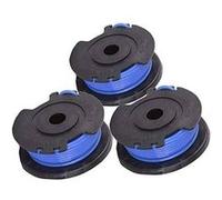 Greenworks Bobine à Fil Unique, 4,8 m de Fil par Bobine, 3 Pièces Incluses, 1,65 mm de Diamètre pour 24V Coupe-bordures G24LT25 G24LT G24LT28 G24LT30M Séries