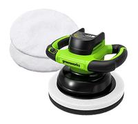 Greenworks G24BU10 Polisseuse Sans Fil, 2800 tr/min, Plateau de 25 cm, Sans Batterie Ni Chargeur 24V, Ponceuse Polish Voiture, Garantie 3 Ans