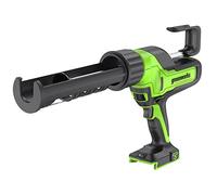 Greenworks G24CG Pistolet à Cartouche Électrique, Force 2900N, 6 Vitesses, Anti-Goutte, Pistolet à Silicone, SANS Batterie 24V Ni Chargeur, Garantie 3 Ans