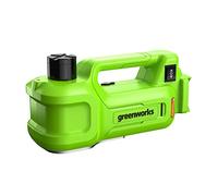 Greenworks G24JACK Battery Jack 24V 3T Électro Hydraulique Hauteur de l'ascenseur: 6 - 1 / 8 "- 17 - 1 / 2" (155 - 445mm) Universel sans Batterie et Chargeur