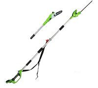 Scie sur perche et taille-haie sur perche Greenworks G24PSH