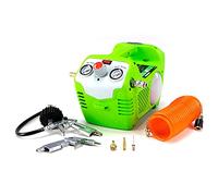 Greenworks G40AC Compresseur à Air Portatif et Gonfleur de Pneus Sans Fil avec Accessoires, 8 Bars, 40L/min, 240W SANS Batterie 40V Ni Chargeur Rapide, Garantie 3 Ans