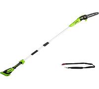 Greenworks G40PSF Élagueuse sur perche, Longueur des barres 8-Pouces (20 cm), Vitesse 8 m/s, 3,64 kg, Graisseur Automatique, Portée 2.58 m SANS Batterie 40V Ni Chargeur, Garantie 3 Ans