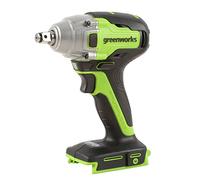 Greenworks GD24IW400 Clé à Chocs Sans Fil avec Moteur Sans Balais, Visseuse à Choc, 0-2800rpm, 0-4000ipm, Couple 400Nm, Coupleur 1/2" (1,27cm) SANS Batterie 24V Ni Chargeur, Garantie 3 Ans