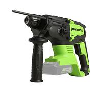 Greenworks GD24SDS2 Perceuse Perforateur sans fil SDS avec Moteur Sans Balais, Marteau-Piqueur, 0-1000rpm, 0-4500ipm, 2 Joules de Couple, SANS Batterie 24V et Chargeur, 3 Ans de Garantie