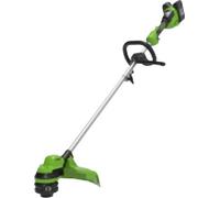 Greenworks GD24X2TX 2 x 24 V Accu Grass Trimmer - Sans batterie ni chargeur