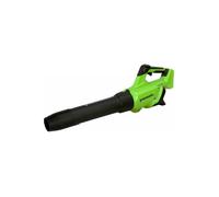 Greenworks GD40AB Souffleur à Batterie Axial de Feuilles Mortes Sans Fil, Régulateur de Vitesse, Moteur Sans Balais, 210km/h, 15,6 m³/min, Fonction Turbo, SANS Batterie Ni Chargeur 40V, Garantie 3 Ans