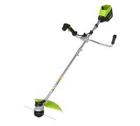 Greenworks GD60BCB 40 cm Batterie Noir, Vert, Argent