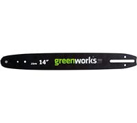 Greenworks Guide d'origine pour tronçonneuse (barre de remplacement de 25 cm convenable pour les tronçonneuses de la série 40V GD40TCS)
