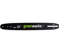 Greenworks Guide d'origine pour tronçonneuse (barre de remplacement de 30 cm convenable pour les tronçonneuses G40CS30 et GD24CS30)