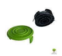 GreenWorks Kit Bobine Fil + Couvercle Original Pour Coupe-bordures G40LT
