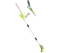 Greenworks Kit de taille-haie à perche 40 V Vert G