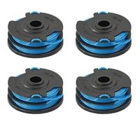 Greenworks Lot de 4 bobines de fil de rechange pour coupe-bordures Greenworks 29187 29082 29242 Greenworks 40 V[934]