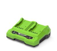 Greenworks POWERALL 24V Chargeur double emplacement 2A