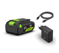 Greenworks POWERALL 24V Kit de Démarrage Batterie USB-C 4Ah + Chargeur 100W