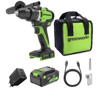Greenworks POWERALL 24V PRO Perceuse à percussion 90Nm - Batterie 4Ah