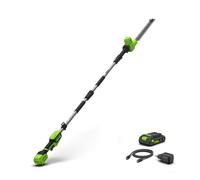 Greenworks POWERALL 24V Taille-haies sur perche 51cm Gen. II - Batterie 2Ah