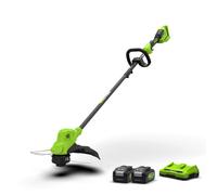 Greenworks POWERALL 48V (24V x 2) Coupe-bordure 38cm - 2x Batteries 4Ah