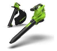 Greenworks POWERALL 48V (24V x 2) Souffleur / Aspirateur à feuilles Gen. II - Sans batterie