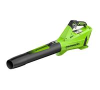 Greenworks Souffleur sans Fil 24V, Moteur Brushless, 177 km/h, 12,18 m³/Min, Vitesse Variable, Régulateur, Turbo, Léger, Outil Seul BL24L01-01