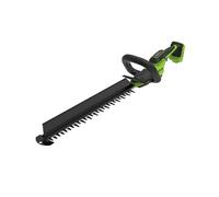 Greenworks Taille-Haies sans Fil 24V 51 cm, Moteur brushless, Lame Double Action 28 mm, Hedge Sweeper intégré, poignée Ergonomique enveloppante, sans Batterie HT2002DA1